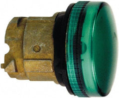 Schneider Electric - Green Lens LED Pilot Light - Round Lens, Shock Resistant, Vibration Resistant, Water Resistant - A1 Tooling