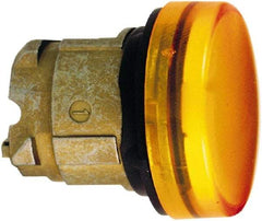 Schneider Electric - Orange Lens Pilot Light - Round Lens, Shock Resistant, Vibration Resistant, Water Resistant - A1 Tooling