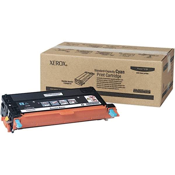 Xerox - Cyan Toner Cartridge - Use with Xerox Phaser 6180 - A1 Tooling