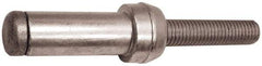 Marson - Button Head Steel Structural Blind Rivet - Steel Mandrel, 0.22" to 0.281" Grip, 0.38" Head Diam, 0.277" to 0.292" Hole Diam, 1/4" Body Diam - A1 Tooling