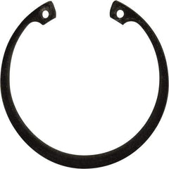 Rotor Clip - 0.078" Thick, Phosphate Finish, Steel Snap Internal Retaining Ring - 0.086" Groove Width, 0.074" Groove Depth, 2.648" Groove Diam, Grade 1060-1090 - A1 Tooling