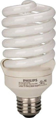 Philips - 26 Watt Fluorescent Residential/Office Medium Screw Lamp - 5,000°K Color Temp, 1,700 Lumens, 120 Volts, EL/mDT, 10,000 hr Avg Life - A1 Tooling