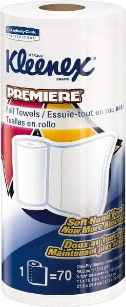 Kleenex - Perforated Roll of 1 Ply White Paper Towels - 10-3/8" Wide - A1 Tooling