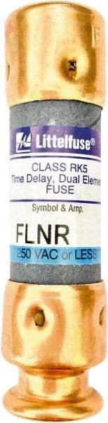 Value Collection - 125 VDC, 250 VAC, 2.5 Amp, Time Delay General Purpose Fuse - 2" OAL, 200 kA Rating, 9/16" Diam - A1 Tooling