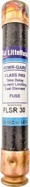 Value Collection - 300 VDC, 600 VAC, 30 Amp, Time Delay General Purpose Fuse - 200 kA Rating - A1 Tooling