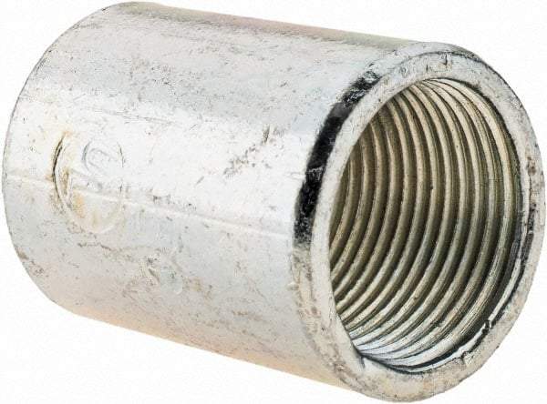 Value Collection - 3/4" Trade, Steel Threaded Straight Rigid/Intermediate (IMC) Conduit Coupling - A1 Tooling