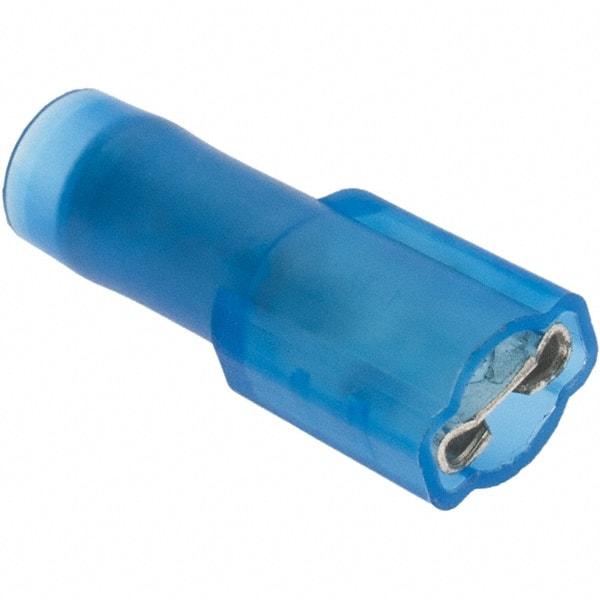 Value Collection - 16 to 14 AWG, Fully Insulated, Female Wire Disconnect - 3/16" Wide Tab, Blue, CSA Certified, UL Listed - A1 Tooling