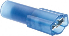 Value Collection - 16 to 14 AWG, Nylon, Fully Insulated, Female Wire Disconnect - 3/16" Wide Tab, Blue, CSA Certified, UL Listed - A1 Tooling