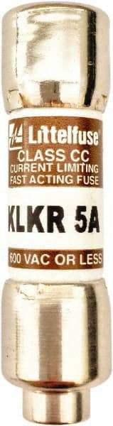 Value Collection - 600 VAC, 5 Amp, Fast-Acting Semiconductor/High Speed Fuse - 1-1/2" OAL, 200 (RMS Symmetrical) kA Rating, 13/32" Diam - A1 Tooling