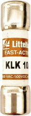 Value Collection - 600 VAC, 10 Amp, Fast-Acting Semiconductor/High Speed Fuse - 1-1/2" OAL, 100 at AC kA Rating, 13/32" Diam - A1 Tooling