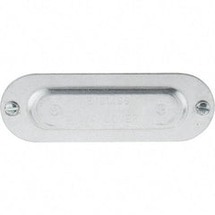 Value Collection - 3/4" Trade, Aluminum Conduit Body Cover Plate - Use with Conduit & Conduit Fittings, Service Entrance Connectors - A1 Tooling