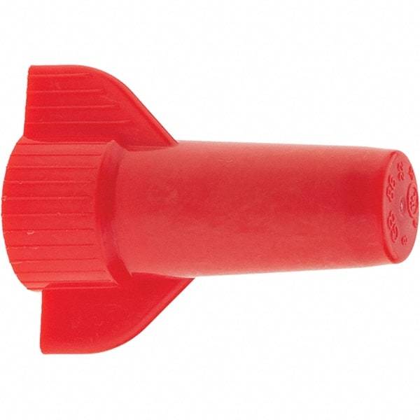 Value Collection - 2, 20 to 4, 10 AWG, 1,000 Volt (Lighting) & 600 Volt (Building Wire), Corrosion Resistant & Flame Retardant, Wing Twist on Wire Connector - Red, 221°F - A1 Tooling