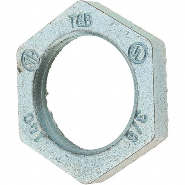 Value Collection - 3/8" Trade, Steel Threaded Conduit Locknut - A1 Tooling