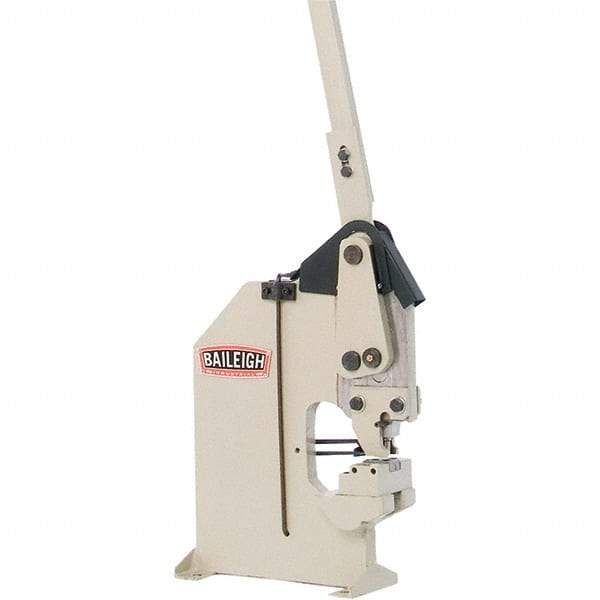 Baileigh - Manual Metal Notcher - 1" Stroke, 4mm Max Mild Steel Capacity - A1 Tooling