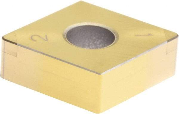 Sumitomo - 2NC-CNGA433 Grade BNC300 PCBN Turning Insert - TiN Finish, 80° Diamond, 1/2" Inscr Circle, 3/16" Thick, 3/64" Corner Radius - A1 Tooling