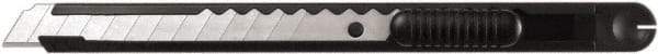 PHC - Snap Utility Knife - 9mm Blade, Black Metal Handle, 1 Blade Included - A1 Tooling