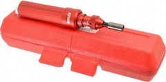 Proto - 1 Piece, 1-1/4 to 6-1/4 In/Lb, Adjustable Torque Limiting Screwdriver - 7-3/16" OAL, 1/4" Drive, 2 In/oz Graduation - A1 Tooling