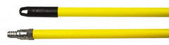 Weiler - 60 x 15/16" Metal Squeegee Handle - Threaded Connection, Yellow - A1 Tooling