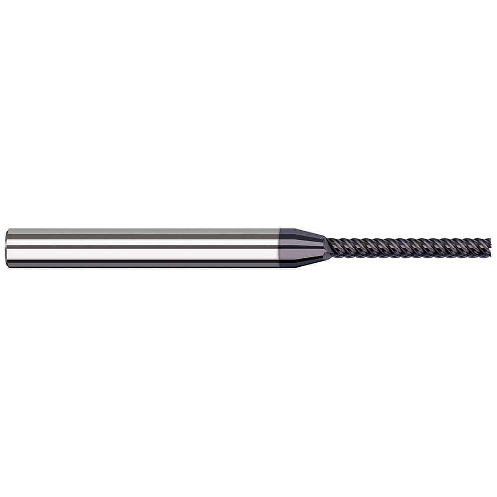 Harvey Tool - Square End Mills; Mill Diameter (mm): 1.80 ; Mill Diameter (Decimal Inch): 0.0709 ; Length of Cut (mm): 14.0000 ; Length of Cut (Decimal Inch): 0.5512 ; Material: Solid Carbide ; Finish/Coating: AlTiN Nano - Exact Industrial Supply