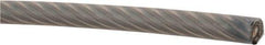 Loos & Co. - 3/8" x 1/4" Diam, Aircraft Cable - 6,400 Lb Breaking Strength, Material Grade 304 Stainless, 7 x 19 Strand Core, Nylon Coating - A1 Tooling