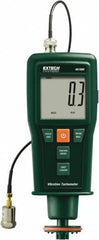 Extech - Accurate up to 0.05%, Contact and Noncontact Tachometer - 7.4 Inch Long x 3 Inch Wide x 1.8 Inch Meter Thick, 0.5 to 99,999 RPM Measurement - A1 Tooling