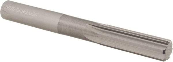 OSG - 10.1mm Solid Carbide Chucking Reamer - Straight Flute, 9.53mm Straight Shank, 32mm Flute Length, 89mm OAL - A1 Tooling