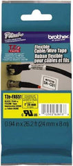 Brother - 1" Wide, Yellow Tape Cassette - For Label Maker - A1 Tooling