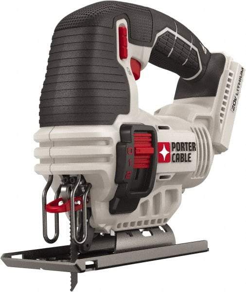 Porter-Cable - 20 Volt, 2,500 SPM, 3/4" Stroke Length, Lithium-Ion Cordless Jigsaw - 45° Cutting Angle, Series 20V MAX - A1 Tooling