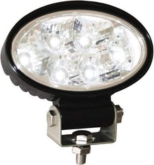 Buyers Products - 12 to 24 Volt, Clear Flood Beam Light - 1.5 Amps, 1,350 Lumens, 6 LED Lamp - A1 Tooling