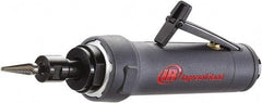 Ingersoll-Rand - 1/4" Collet, Straight Handle, Air Straight Die Grinder - 18,000 RPM, Rear Exhaust, 14 CFM, 1 hp, 90 psi - A1 Tooling