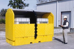 UltraTech - IBC Storage Lockers Type: IBC Pallet Number of Totes: 2 - A1 Tooling