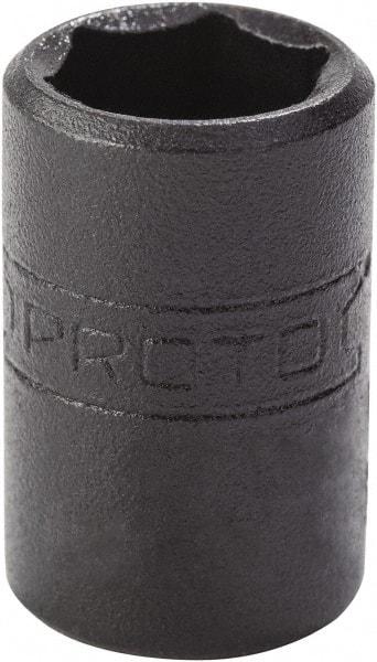 Proto - 5/32", 1/4" Drive, Standard Hand Socket - 6 Points, 7/8" OAL, Alloy Steel, Black Finish - A1 Tooling