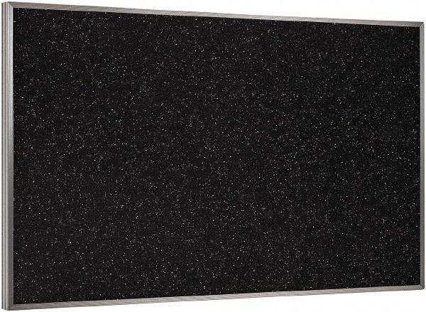 Ghent - 46-1/2" Wide x 36" High Open Cork Bulletin Board - Rubber, Confetti (Color) - A1 Tooling