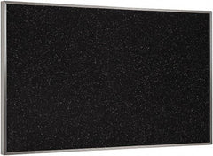 Ghent - 46-1/2" Wide x 36" High Open Cork Bulletin Board - Rubber, Confetti (Color) - A1 Tooling