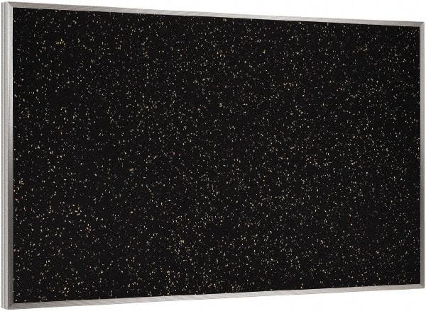 Ghent - 36" Wide x 24" High Open Cork Bulletin Board - Rubber, Tan Speckled - A1 Tooling