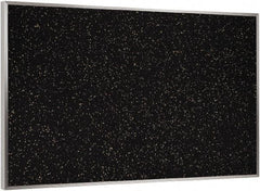 Ghent - 36" Wide x 24" High Open Cork Bulletin Board - Rubber, Tan Speckled - A1 Tooling