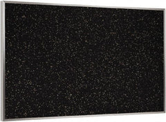 Ghent - 72-1/2" Wide x 48-1/2" High Open Cork Bulletin Board - Rubber, Tan Speckled - A1 Tooling