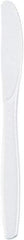 Dixie - Dixie Plastic Tableware, Heavyweight Knives - White - A1 Tooling