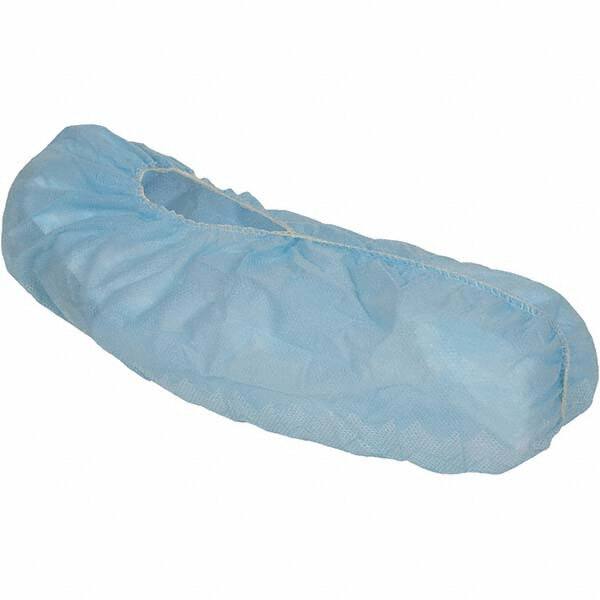 KleenGuard - Size Universal, Spunbond, Non-Skid Shoe Cover - Blue, Non-Chemical Resistant - A1 Tooling