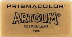 Prismacolor - Rectangle Rubber Art Gum Eraser - Tan - A1 Tooling