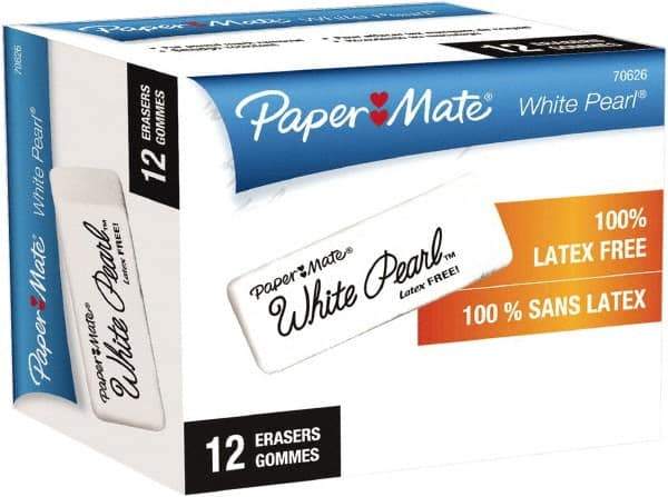 Paper Mate - Rectangle Rubber Eraser - White - A1 Tooling