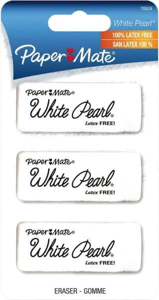 Paper Mate - Rectangle Rubber Eraser - White - A1 Tooling