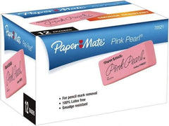 Paper Mate - Rectangle Rubber Eraser - Pink - A1 Tooling