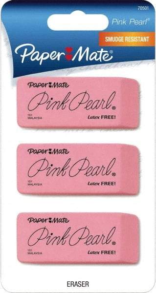 Paper Mate - Rectangle Rubber Eraser - Pink - A1 Tooling