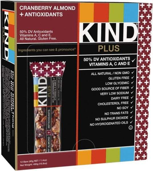 KIND - Nutrition Bar - Cranberry/Almond - A1 Tooling