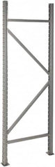 Value Collection - 1,700 Lb Capacity Bulk Storage Adjustable Rack End Kit - 72" High x 24", 36" & 48" Deep, Gray - A1 Tooling