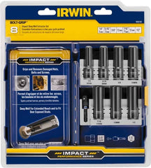 Irwin - 8 Piece Bolt Extractor Set - Plastic Case - A1 Tooling