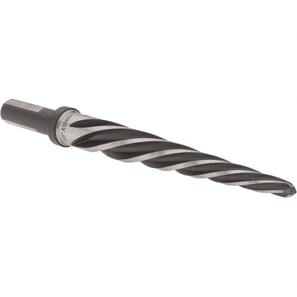 Alvord Polk - 5/8" Reamer Diam, 1/2" Diam Straight Shank with Flats, Construction Reamer - A1 Tooling