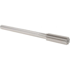 Alvord Polk - 0.612" High Speed Steel 8 Flute Chucking Reamer - Straight Flute, Straight Shank - A1 Tooling