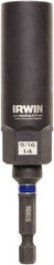 Irwin - 3/8" Drive Reverse Spiral Flute Hex Bolt Remover - 1/4" Hex, 2-1/2" OAL - A1 Tooling